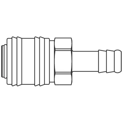 LEGRIS Coupleur 14 Douille Annelee 8Mm