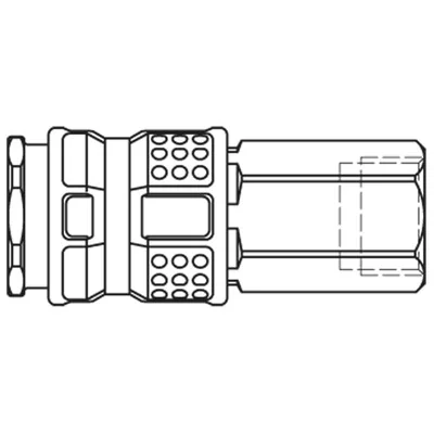 LEGRIS Cr-1/4 Fem Bspp Nbr