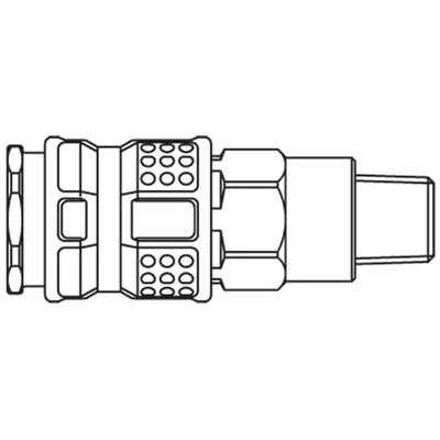 LEGRIS Cpl 1/2'' Male Bspt Nbr St 1625KAAK21SPN