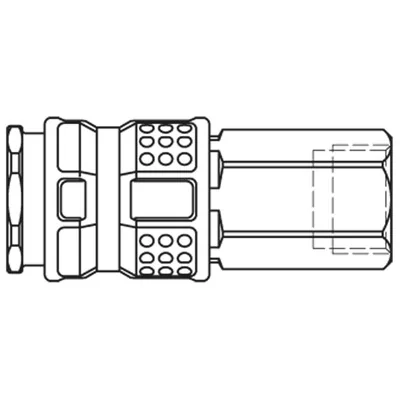 LEGRIS Cr-1/4 Fem Bspp Nbr