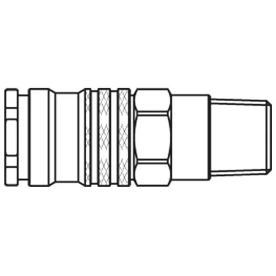 LEGRIS Cpl 1/2'' Male Bspt Nbr St 1700KAAK21SPN