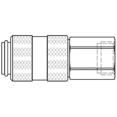 LEGRIS Coupleur 19 Femelle 1/4"Bsp Cyl