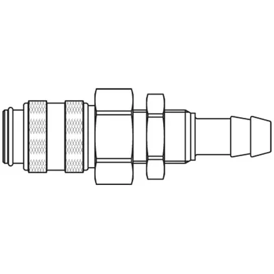 LEGRIS Coupleur 4Mm O/D