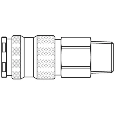 LEGRIS Coupleur Male 1/4 Bsp Con