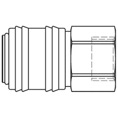 LEGRIS Coupleur 24 Femelle 1/2"Bsp Cyl