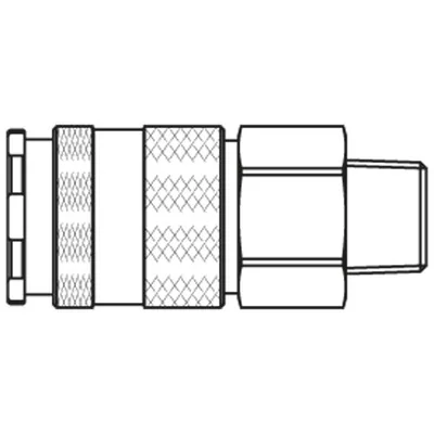 LEGRIS Cpl 1/2'' Male Bspt Nbr Br 27KBAK21BPN