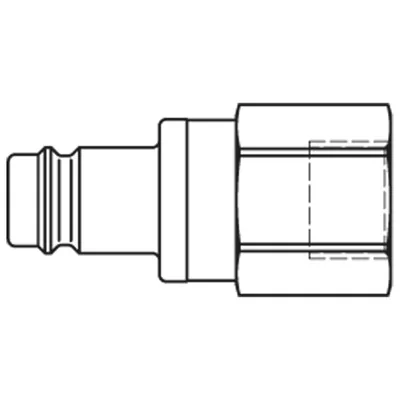 LEGRIS Embout G1/2 Femelle Bspp Nbr