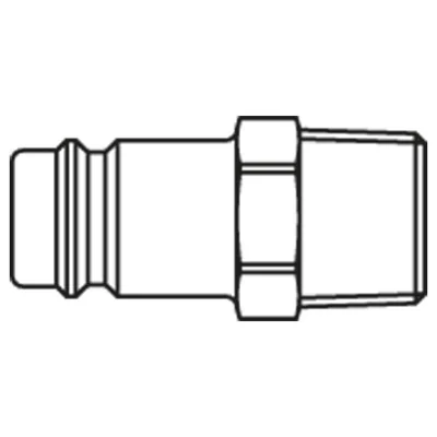 LEGRIS Embout 27 Inox Piquage Male 1/2Bsp