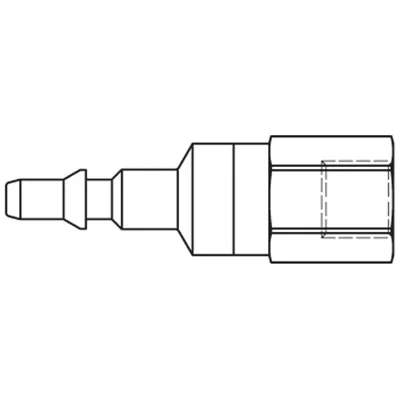 LEGRIS Plg G1/4 Female Bspp Fkm Ss 303SBIW13EVX