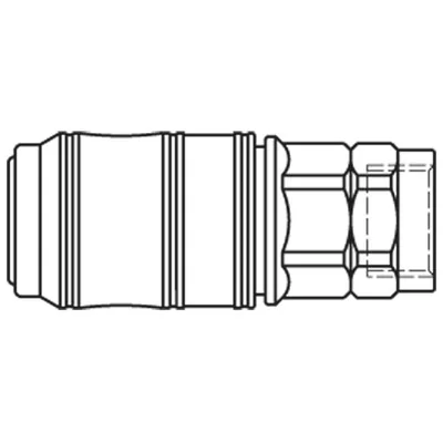 LEGRIS Coupleur Rectus Serie 48 Femelle