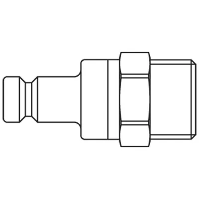 LEGRIS Plg G3/8 Male Bspp Nbr St 52SBAW17SPN