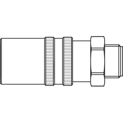 LEGRIS Cpl 3/4 Male Bspp Fkm Br 6016KBAW26MVN