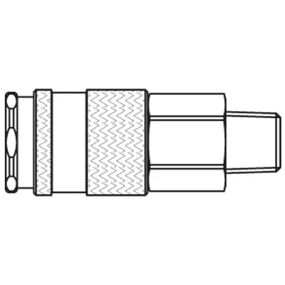 LEGRIS Cpl 1/4'' Male Bspt Nbr Ss 95KSAK13RPN