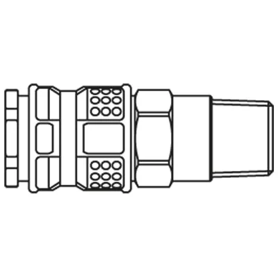 LEGRIS Cpl 1/2'' Male Bspt Nbr St 1727KAAK21SPN