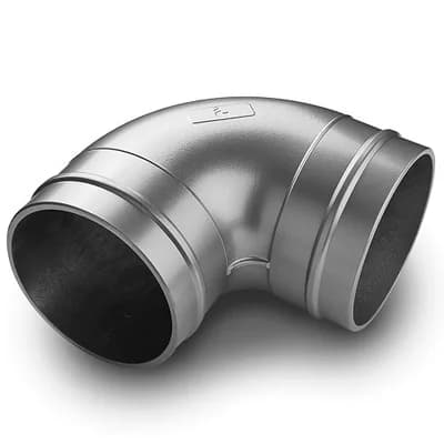 LEGRIS Coude 90° Égal Ø 168 Aluminium