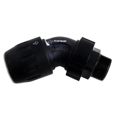 PARKER TRANSAIR Coude à 45° Ø40 Fileté Male 1''1/4 BSP Conique