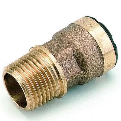 LEGRIS Manchon Fileté Male BSP Conique Ø 22 R1/2 Joint FKM