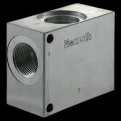 OIL CONTROL BLOC ACIER 90° 3/4" CA-10A-2N