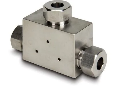 ENERPAC Ultra-High Pressure Fitting, Tee, .38" c