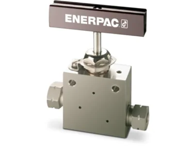 ENERPAC Ultra-High Pressure Fitting, 2-Way Shut-