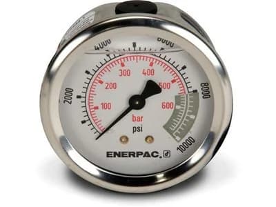 ENERPAC GAUGE DRY 10000 PSI 1.5 IN