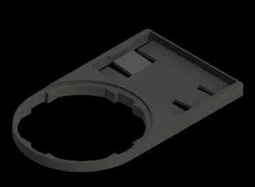 PIZZATO ELETTRICA PORTE PLAQUE 18X27MM