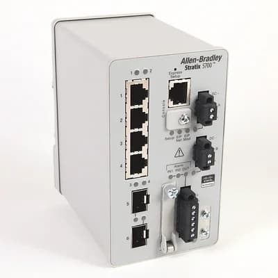 ROCKWELL AUTOMATION STRATIX 5700 6 PORT MANAGED SWITCH