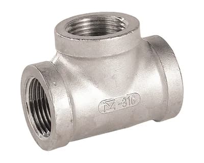 SFERACO TÉ INOX 316 1"FEM