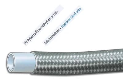 KUTTING FRANCE TUYAU PTFE 1 TRESSE INOX 304L 1/2"
