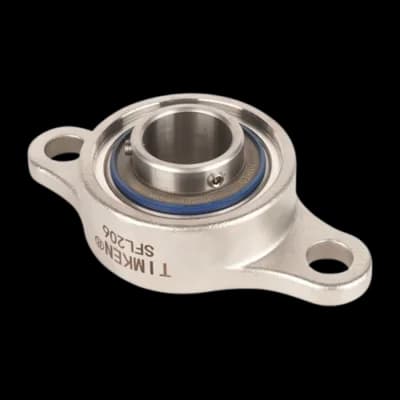 TIMKEN Bride à 2 boulons Inox