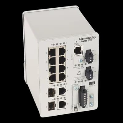 ROCKWELL AUTOMATION STRATIX 5700 10 PORT MANAGED SWITC