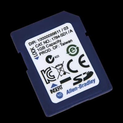 ROCKWELL AUTOMATION CONTROLLOGIX SECURE DIGITAL CARD