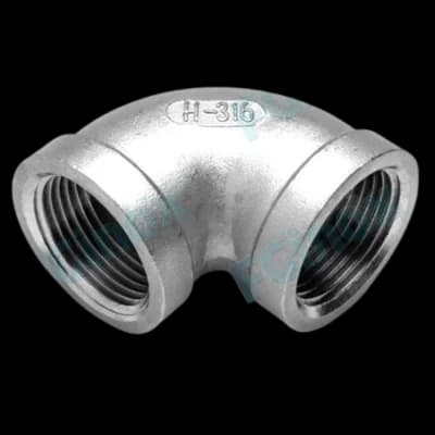 FG INOX COUDE F/F 1/2" G 316L