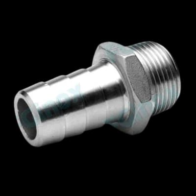 FG INOX DOUILLE CANNELEE G1" D27 INOX 316