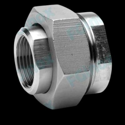 FG INOX RACCORD UNION F/F 1/2 G 316L
