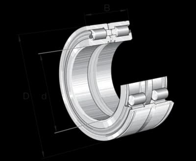 INA Roulement à rouleaux cylindriques
