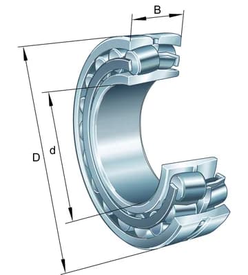 FAG Roulement radial à rouleaux sphériques