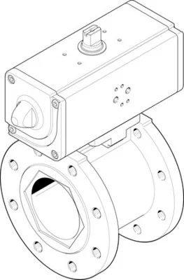 FESTO Unité d'entraînement de robinet à boisse