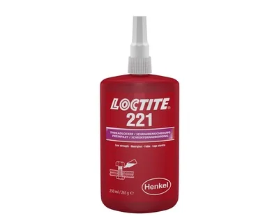 HENKEL LOCTITE Flacon 250 ml Freinfilet Faible 221
