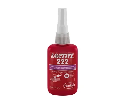 HENKEL LOCTITE Flacon 50 ml Freinfilet Faible 222
