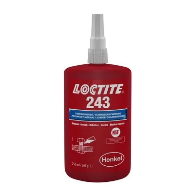 HENKEL LOCTITE Flacon 250 ml Freinfilet Normal 243