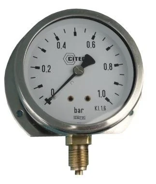 CITEC Manomètre inox bain