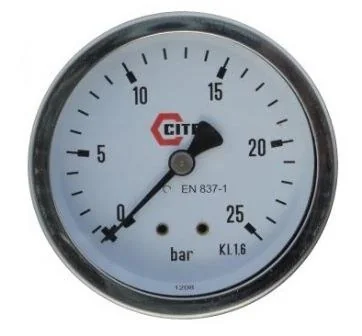 CITEC Manomètre tout inox réétalonnable bain