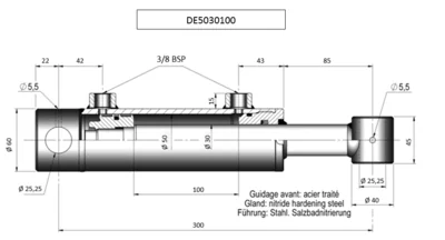 CHAPEL VERIN DE ENT.FIX.300 D.FIX.25,25