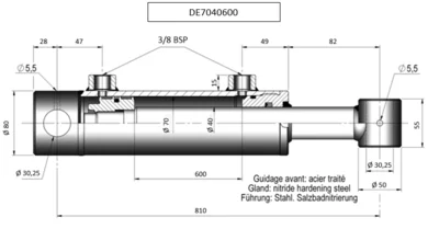 CHAPEL VERIN DE ENT.FIX.810 D.FIX.30,25