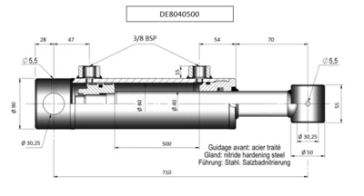 CHAPEL VERIN DE ENT.FIX.710 D.FIX.30,25