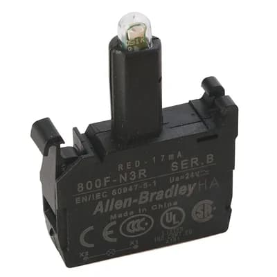 ROCKWELL AUTOMATION MODULE DEL 24VCA/CC ROUGE A VIS