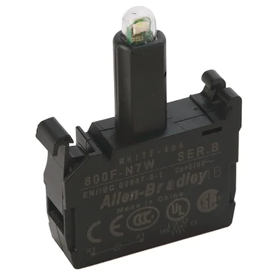 ROCKWELL AUTOMATION MODULE DEL 240VCA BLANC A VIS
