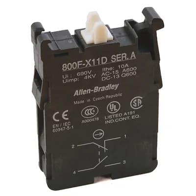 ROCKWELL AUTOMATION CONTACT DOUBLE CIRCUIT 1NO 1NF