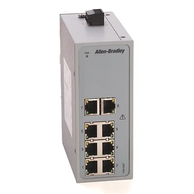 ROCKWELL AUTOMATION SWITCH 8 PORTS RJ45